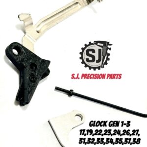 Alternative view of ⚡ New: Lone Star GLOCK FRT POLYMER V3 BAR GEN 1 2 3 with Safety and Curved Steel Trip for 17 19 22 26 27