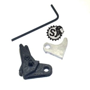 ⚡ New: Lone Star Glock FRT Polymer V3 Trigger Shoe Kit with Safety and Curved Steel Trip for All Glocks – Black